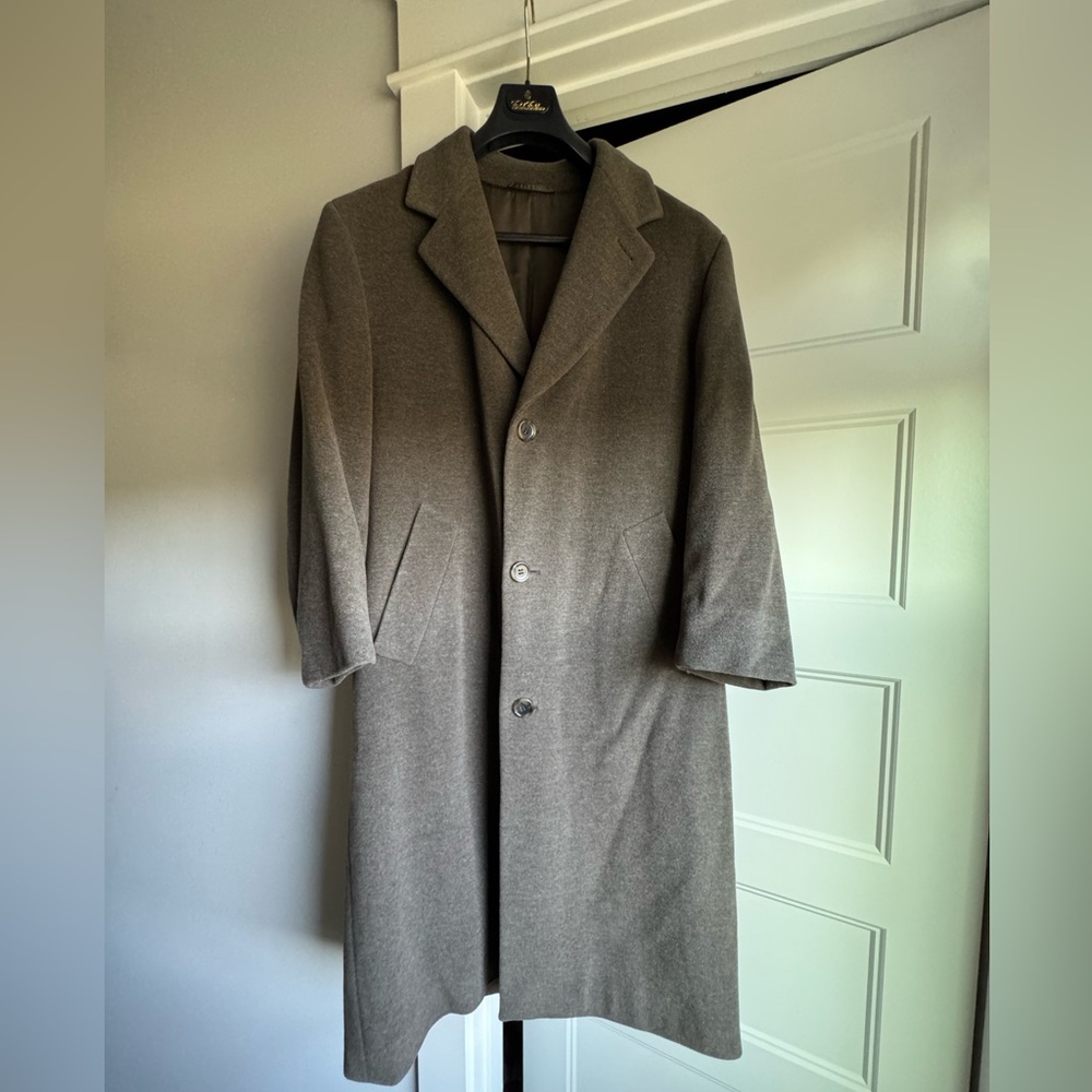 Hugo Boss Men's Gray Trench Coat